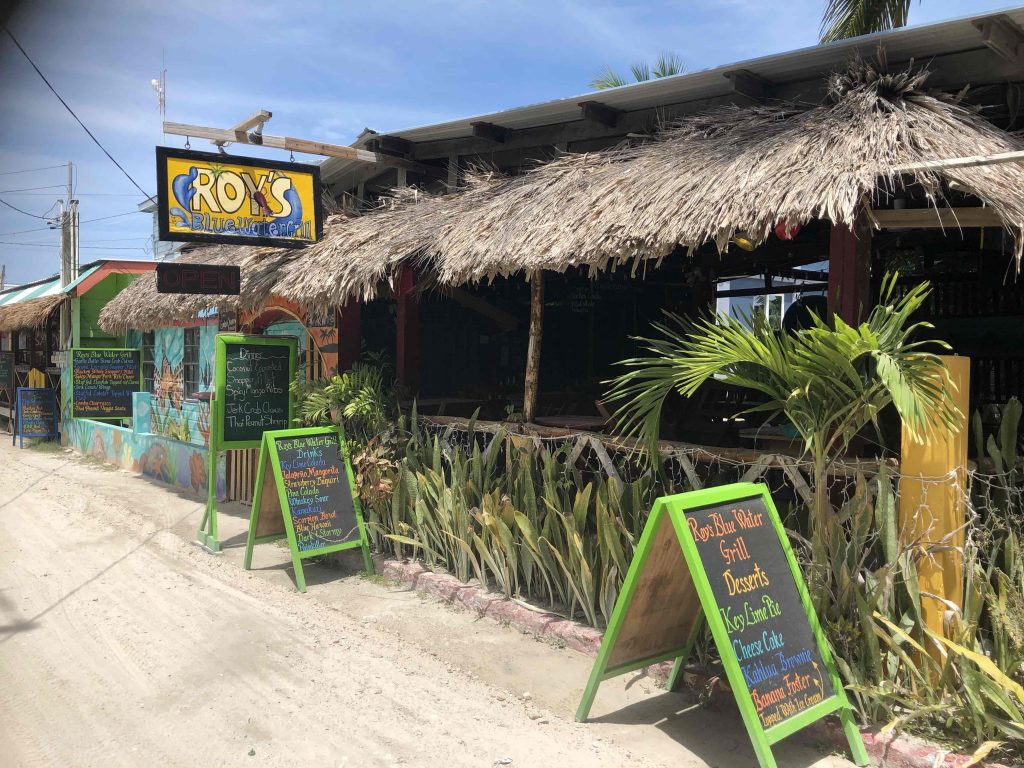 Dine at Roy's Blue Water Grill - one of 25 things to see and do on Caye Caulker
