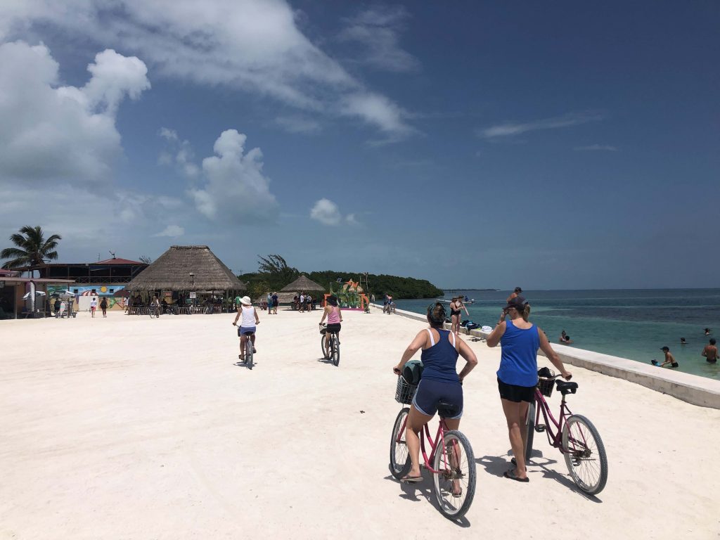 Bike to the Split - one of the 25 things to see and do on Caye Caulker
