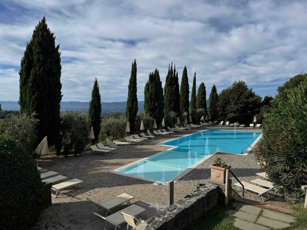 Pool at Fattoria degli Usignoli villa property