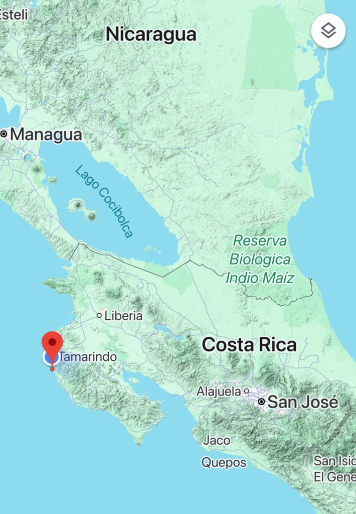 Costa Rica map