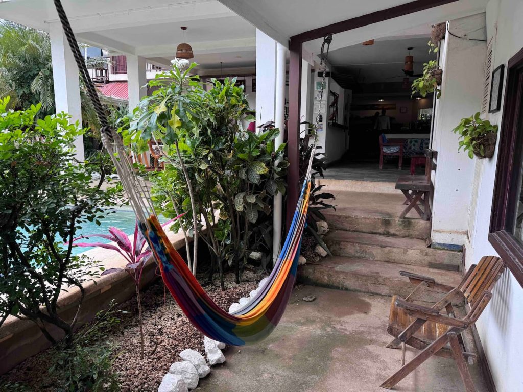 Hostel hammock