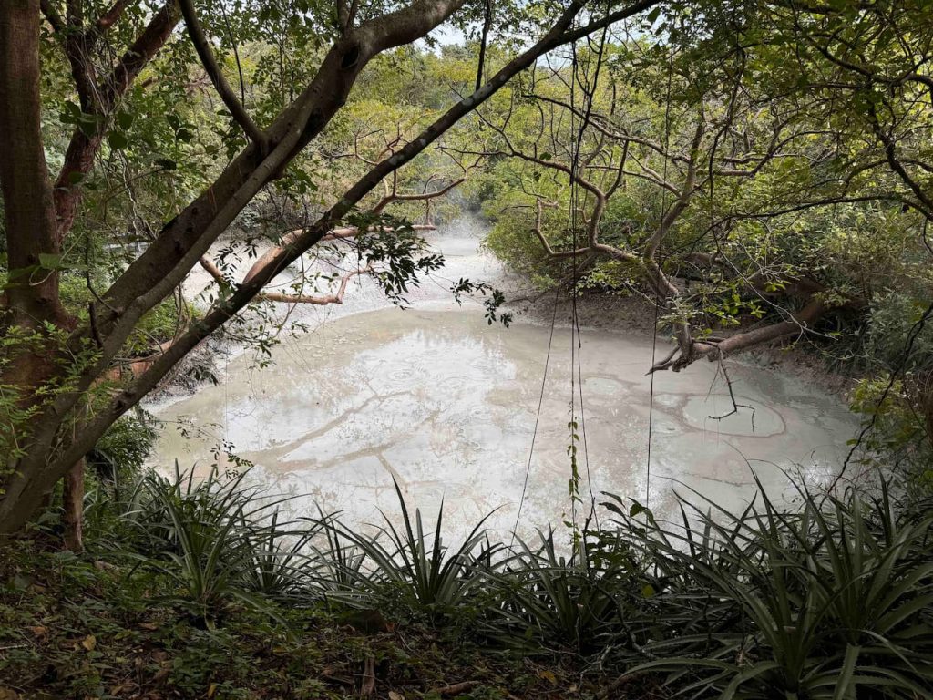 Boiling mud National Park