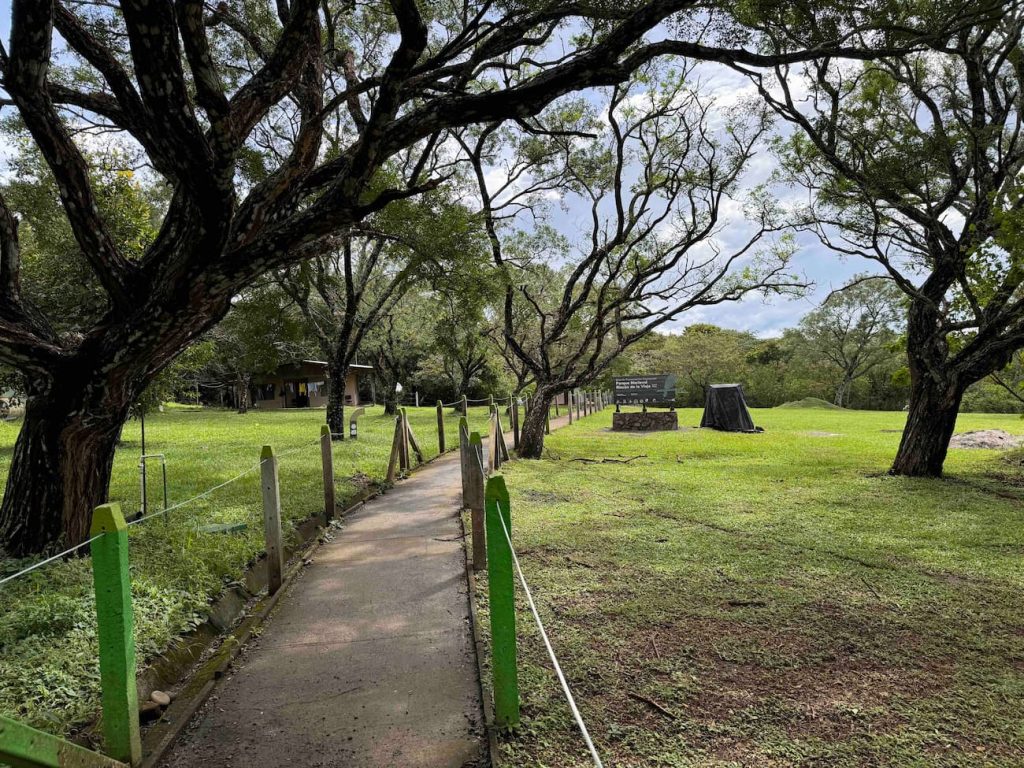 National Park walkway entrance