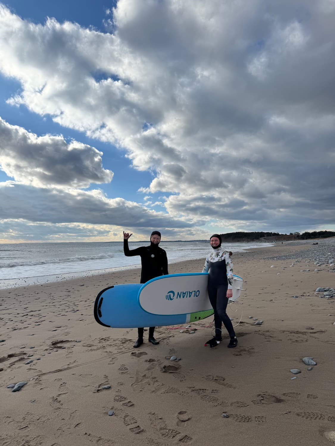 Mary & Breana Lawrencetown Beach