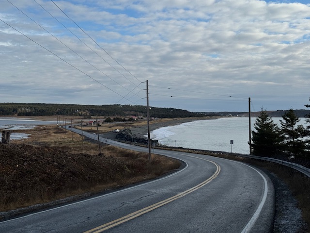 drive into Lawrencetown Beach 