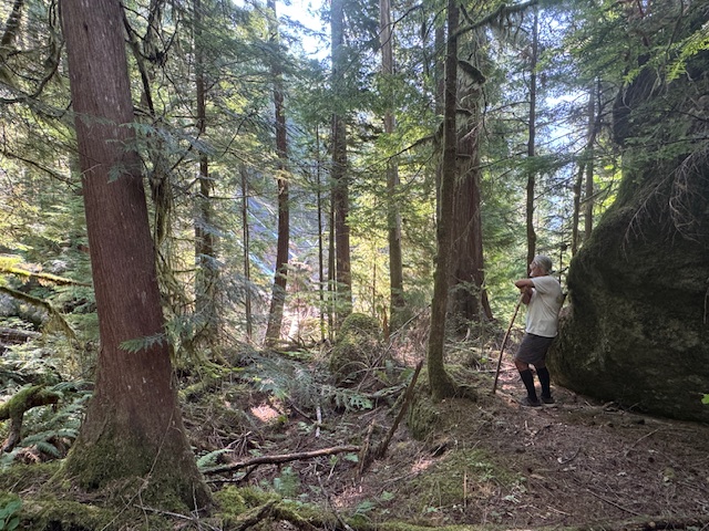 Trappers Cabin trail, Chris