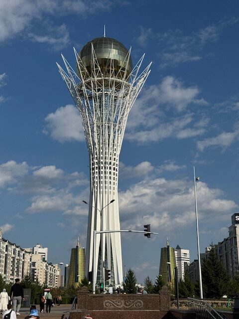 Kazakhstan and Kyrgyzstan adventure -Baiterek Tower, Astana