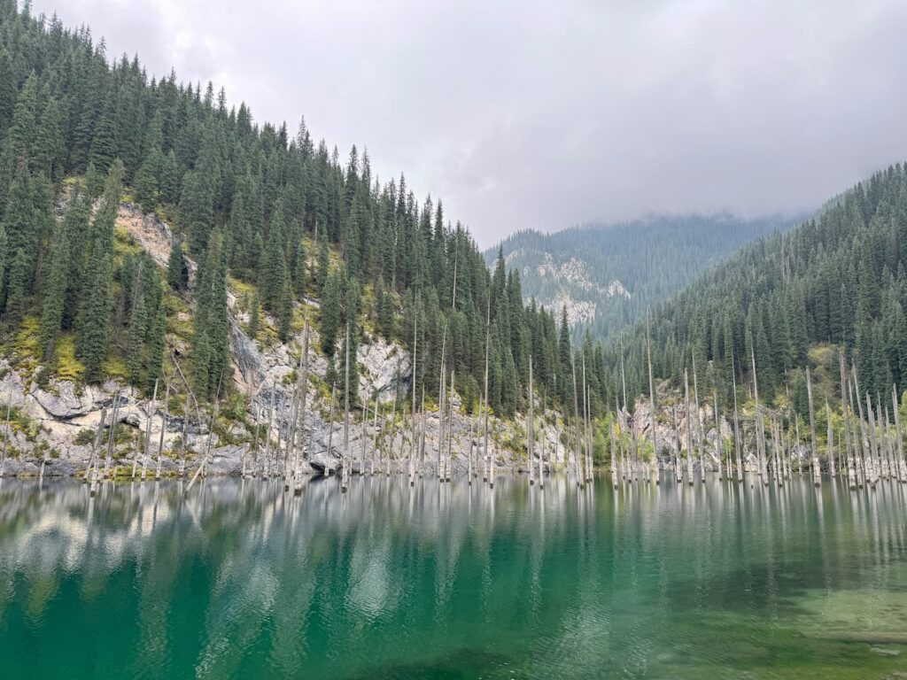 Kaindy Lake, Kazakhstan