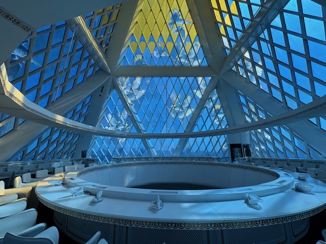 Palace of Peace, interior, Astana